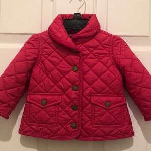 Ralph Lauren Pink Jacket with Snaps, Size 9 Mo